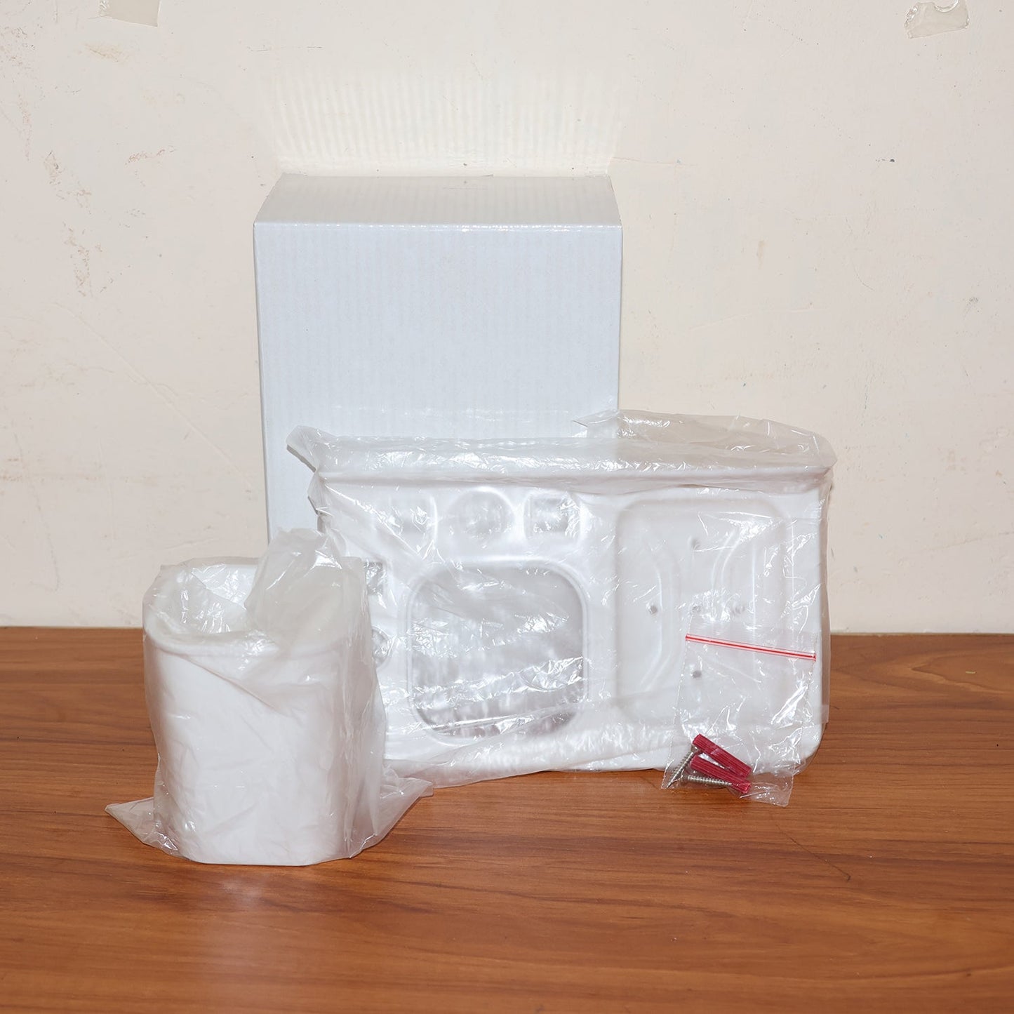 3in1 Wall Mounted Multi-Compartment Toothbrush & Soap Holder with Cup (1 Pc)